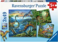 Ravensburger Puzzle Dinoszauruszok lenyűgöző képe