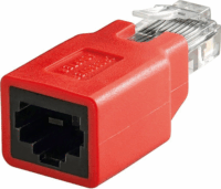 goobay CAT5e RJ45 Crossover Adapter Piros