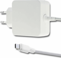 Qoltec Hálózati USB-C töltő 45W Fehér