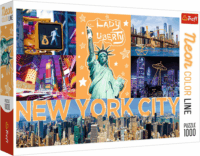 Trefl Neon Color Line: New York City 1000 db-os puzzle