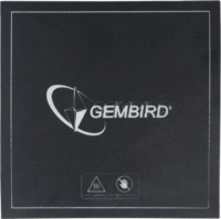 Gembird 3D nyomtató felület 155x155 mm