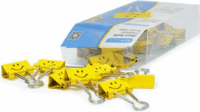 Rapesco Smiles Bindercsipesz 25 mm - sárga bliszter