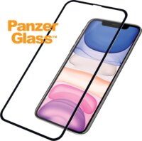 PanzerGlass™ Apple iPhone XR / 11 Tokbarát Edzett üveg kijelzővédő, fekete kerettel