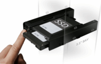 Icy Dock EZ-Fit PRO MB082SP 2x2.5" - 3.5" HDD beépítő keret