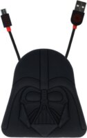 Lazerbuilt Star Wars USB apa - Micro USB Adat- és töltőkábel 1m - Fekete - Darth Vader