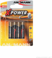 Ansmann X-Power Alkaline AAA Ceruzaelem (4db/csomag)