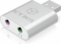 IcyBox USB - Hangszóró + Mikrofon átalakító (IB-AC527)