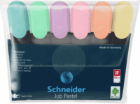 Schneider Job Pastel 1-5mm Szövegkiemelő készlet - Pasztell színek (6db)