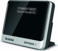 TechniSat DigitRadio 10 C Rádió Fekete/Ezüst