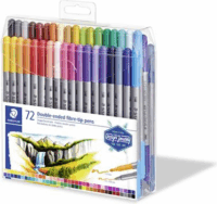 Staedtler Design Journey kétvégű 0,8/3 mm Rostirón készlet - 72 különböző szín