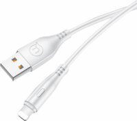 Usams USB2.0 - Lightning Adat- és töltőkábel 1m - Fehér