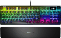 SteelSeries APEX Pro USB Gaming RGB Mechanikus Billentyűzet DE - Fekete