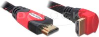 Delock Cable High Speed HDMI with Ethernet angled A-A / male-male 2m