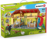 Schleich 42485 Farm World Lovas klub istálló