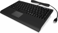 KeySonic ACK-540 U+ USB Billentyűzet DE Touchpaddal - Fekete
