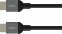 Emtec T700 4K HDMI összekötő kábel 1.8m Fekete/Szürke