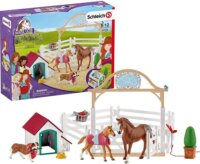 Schleich Hannah lovas klubja Rubyval