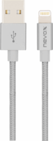 Nevox USB apa - Lightning apa Adat- és töltőkábel 2m - Ezüst