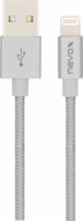 Nevox USB apa - Lightning apa iPhone töltőkábel 2m - Ezüst
