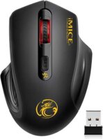 iMice E-1800 Wireless Gaming Egér - Fekete