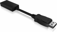 RaidSonic IcyBox IB-AC508A HDMI anya - DisplayPort apa adapter - Fekete