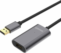 Unitek USB 2.0 hosszabbító kábel 20.0m - Szürke