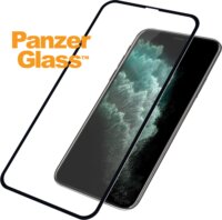 PanzerGlass™ Apple iPhone Xs Max / 11 Pro Max Tokbarát Edzett üveg kijelzővédő, fekete kerettel