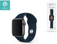 Devia Deluxe Series Apple Watch S1/2/3/4/5/6/SE Sport szíj 38/40mm - Sötétkék