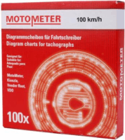 Motometer Tachográf korong 100 km/h (100 db)
