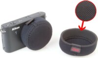 OpTech USA Hood Hat PK-Micro Objektív-védősapka Pancake objektívhez - Fekete