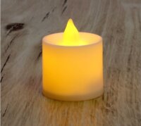 Iris LED fix fényű Gyertya Dekoráció 4 darab - Sárga