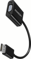Axagon VGA anya - DisplayPort apa adapter - Fekete