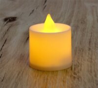 Iris LED pulzáló fényű Gyertya Dekoráció 4 darab - Sárga