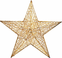 Iris Csillag Dekoráció 52cm - Arany