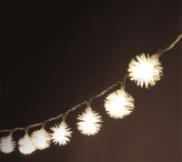Iris Elemes LED Zúzmara Fényfüzér 5m - Meleg Fehér