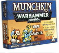 Munchkin Warhammer 40.000 - Vadak és varázslók Társasjáték