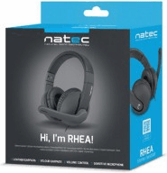 Natec Rhea Gaming Headset - Fekete