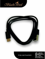 BlackBird USB apa - USB-C apa Adatkábel 1m - Fekete