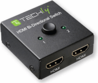 Techly IDATA HDMI-22BI2 Kétirányú HDMI 2.0 Switch