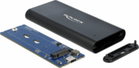 Delock 42614 M.2 USB 3.1 Gen 2 USB-C Külső SSD ház - Fekete