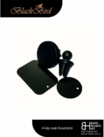 BlackBird BH940 Szellőzőrácsra szerelhető mágneses telefontartó autó - Fekete