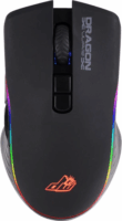 Dragon War G20 MARKSMAN Professional RGB USB Gaming Egér - Fekete