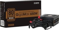 Zalman 650W GigaMax(VII) 80+ Bronze tápegység