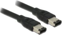 Delock IEEE 1394A Firewire kábel 0.5m (6-6 pin)