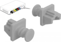 Delock Porvédő RJ45 csatlakozóra fogantyúval Szürke (10 db / csomag)