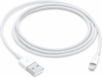 Apple Lightning apa - USB apa iPhone töltőkábel 1m - Fehér