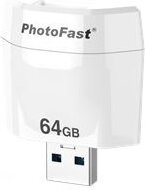 Photofast PhotoCube Secured Edition Töltő + 64GB Biztonsági mentés iOS okoskészülékhez