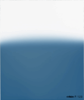 Cokin Creative 123 "P" méretű átmenetes kék lapszűrő