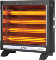 TNC AQH-5012 Szabadonálló Elektromos Kvarc Hősugárzó 2750W - Fekete