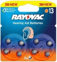 RAYOVAC 13AU-6MFAS BLI8 Hallókészülék elem (8db/csomag)
